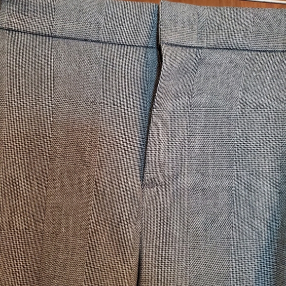 NWT 20R Grey Plaid Gap Wide Leg Trouser - Picture 2 of 10